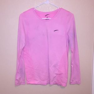 Pink workout sweater